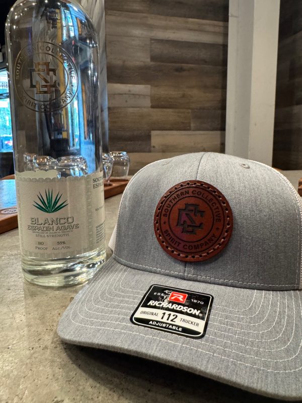 Southern Collective Leather Patch Trucker Hat - Image 3